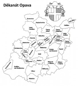 Mapa děkanátu